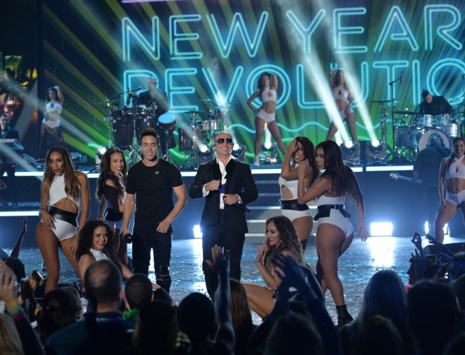 See more photos + videos from #PitbullNYE by clicking here.