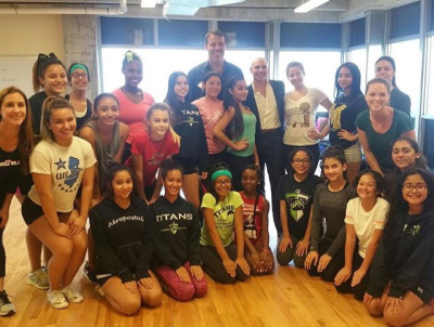 Pitbull and Tony Robbins visit SLAM!