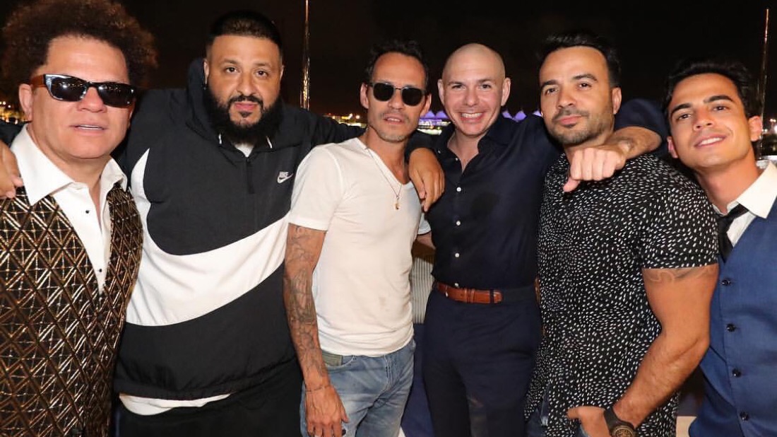 Pitbull Rapper Boat PHOTOS: Pitbull Hangs Out On Marc Anthony’s Yacht with DJ Khaled, Luis ...